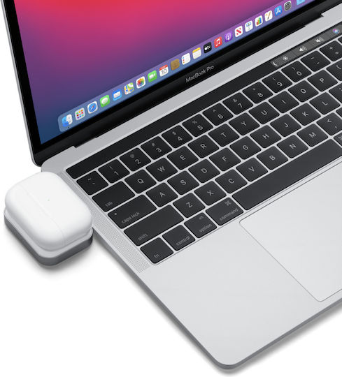 Satechi ST-UC2WCDM Suport de încărcare în culoarea Gri pentru Apple AirPods 1 / AirPods 2