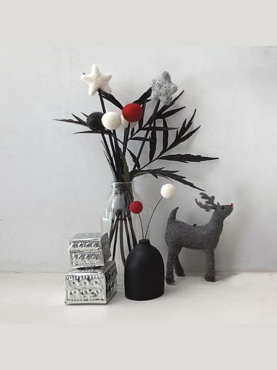 Synchronia Plastic Christmas Decorative Pendant Star Gray