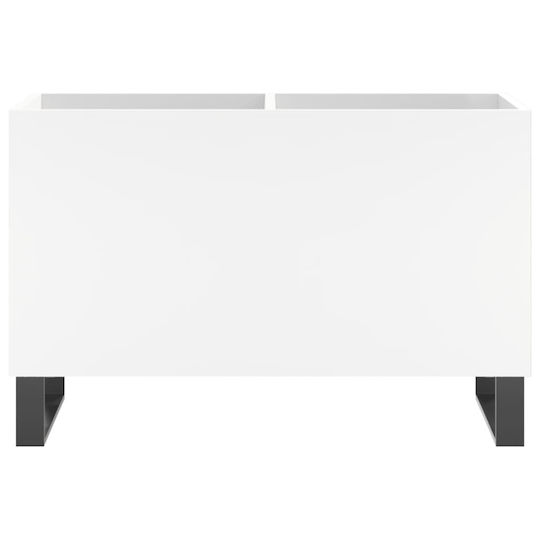 vidaXL Mobilier Hi-Fi Alb 38x74.5x48cm