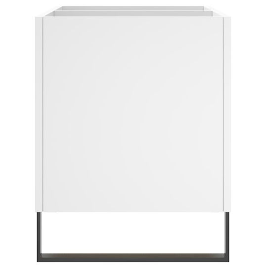 vidaXL Mobilier Hi-Fi Alb 38x74.5x48cm
