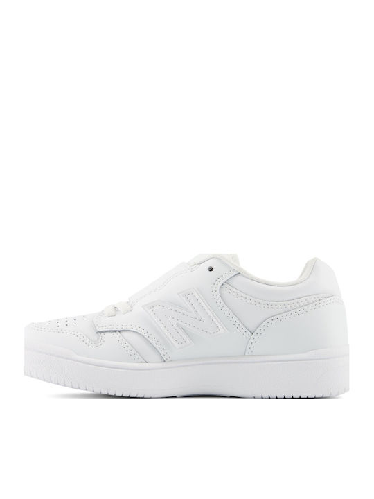 480 Kids Sneakers with Scratch White
