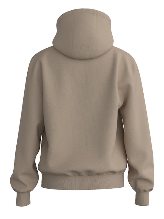 Hugo Boss Sweatshirt with Hood Beige