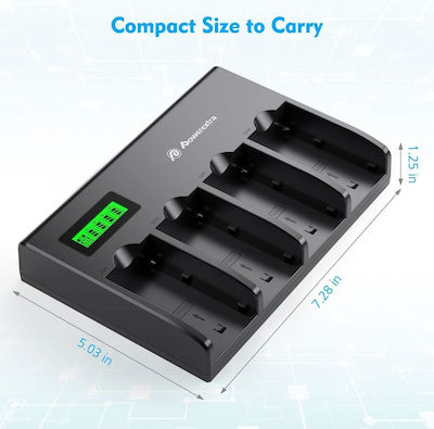 Powerextra Battery Charger Compatible with Sony Compatible with Sony