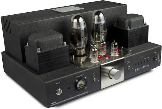 Tsakiridis Devices Λαμπάτος Ολοκληρωμένος Ενισχυτής Hi-Fi Stereo 10032 Ασημί