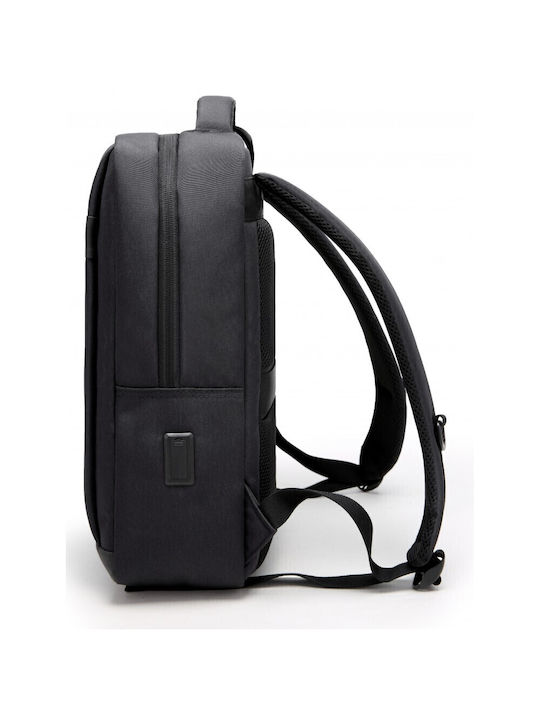 Lavor Αδιάβροχη Τσάντα Πλάτης για Laptop 15.6" με Θύρα USB σε Μαύρο χρώμα M-1-702