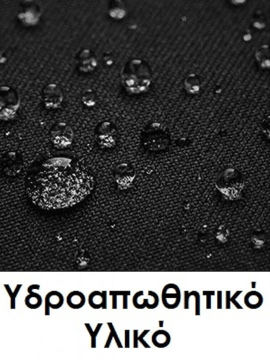 Lavor Αδιάβροχη Τσάντα Πλάτης για Laptop 15.6" με Θύρα USB σε Μαύρο χρώμα M-1-702
