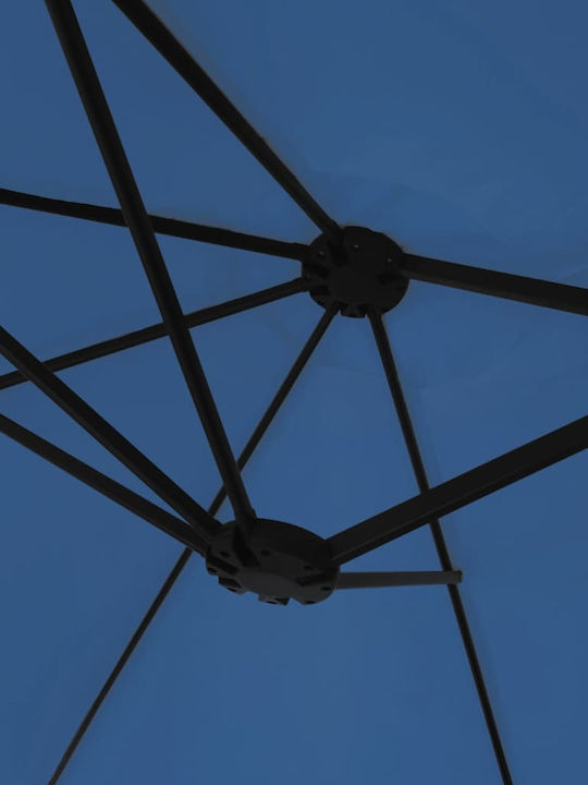 Ομπρέλα Στρογγυλή Αλουμινίου Μπλε Φ4.49xΥ2.45m