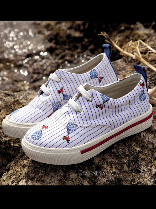Designer's Cat Pantofi De Botez Pentru Băieți Adidași