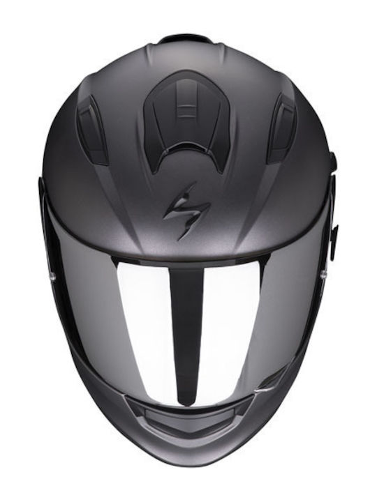 Scorpion Exo-491 Solid Full Face with Sun Visor ECE 22.06 Scorpion Exo-491 Solid Full Face with Sun Visor ECE 22.06