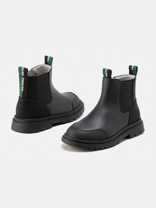 Mayoral Kids Boots with Zipper Black