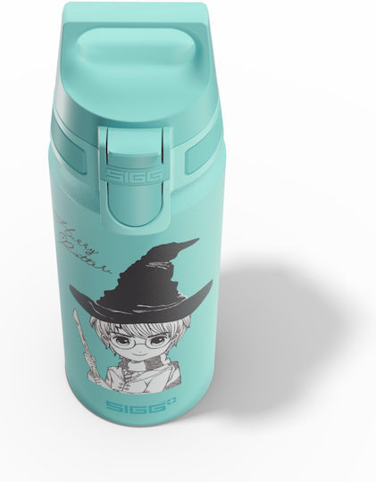 Sigg One Παιδικό Παγούρι Harry Potter Αλουμινίου Non Spill Γαλάζιο 600ml