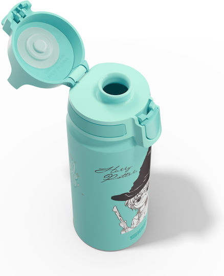 Sigg One Παιδικό Παγούρι Harry Potter Αλουμινίου Non Spill Γαλάζιο 600ml