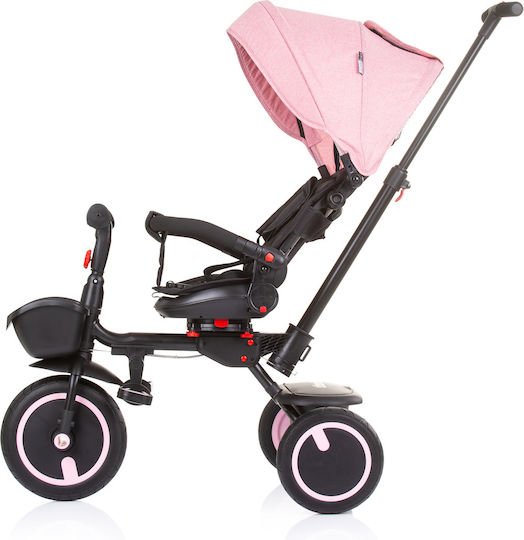 Chipolino Quick Превозно Средство с Ръкохватка за Родител за 1.5+ Години Розова Вода