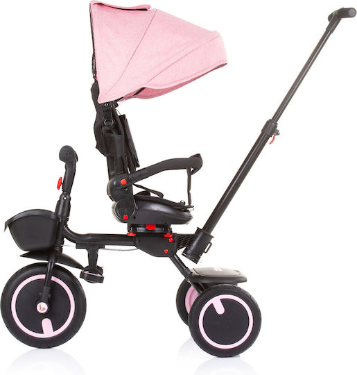 Chipolino Quick Превозно Средство с Ръкохватка за Родител за 1.5+ Години Розова Вода