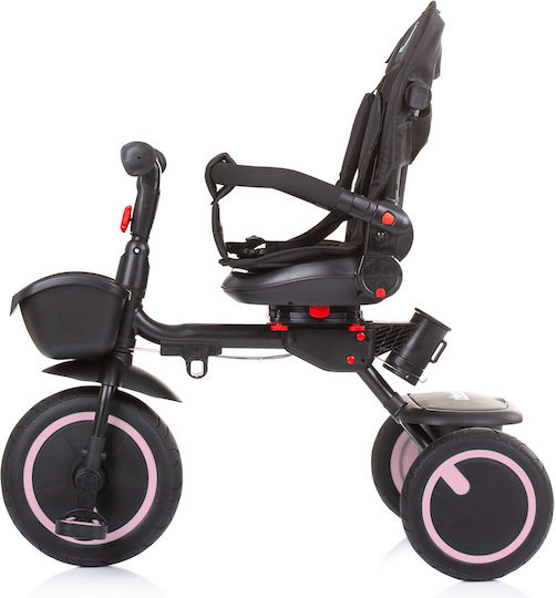 Chipolino Quick Превозно Средство с Ръкохватка за Родител за 1.5+ Години Розова Вода