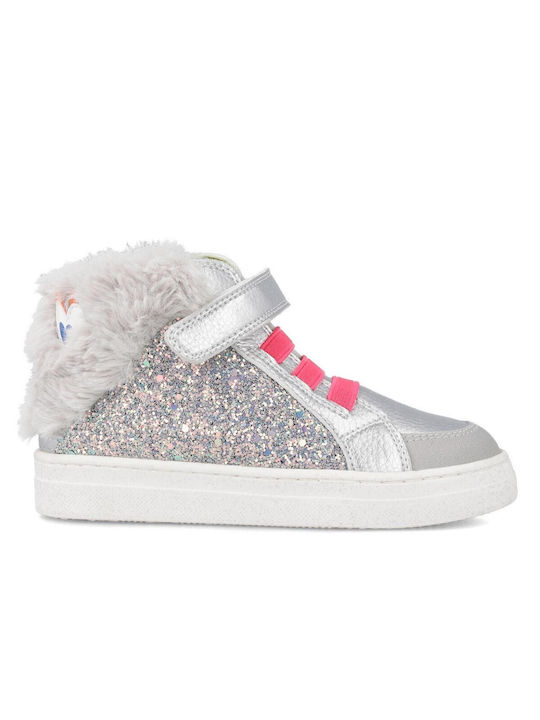 Agatha Ruiz De La Prada cu Velcro Argint