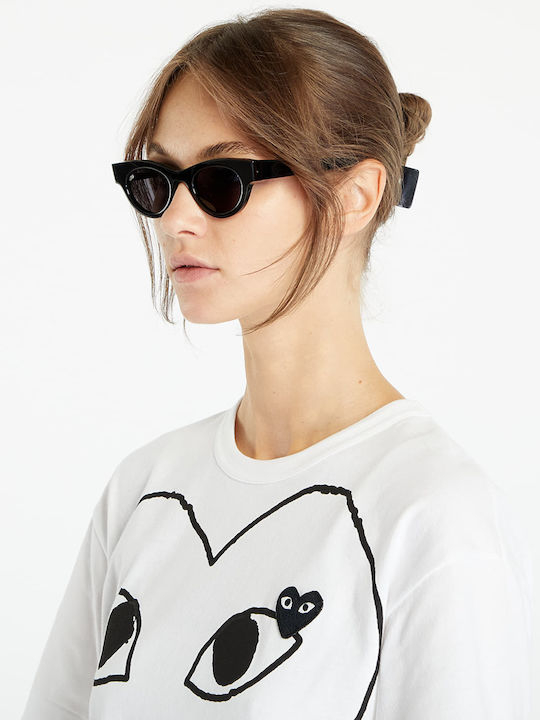 Akila Unisex Sunglasses with Black Frame and Black Lens 2311 01 01