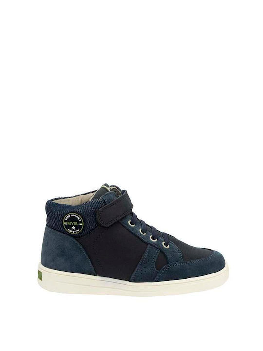 Mayoral Kids Boots Navy Blue