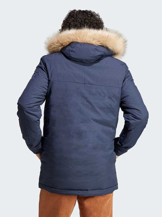 Winter Jacket Parka Blue