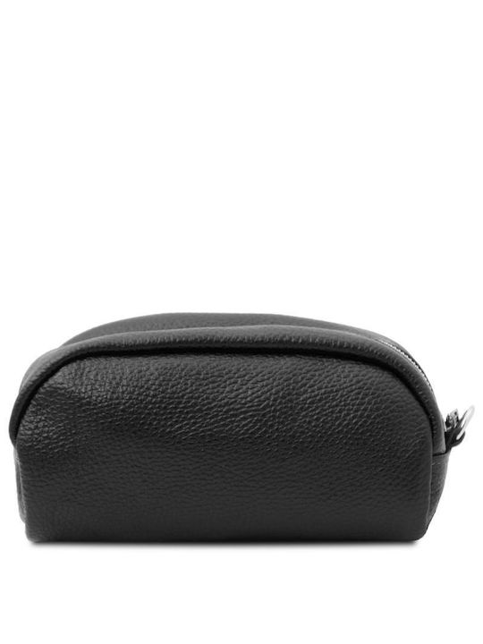 Tuscany Leather Necessaire in Schwarz Farbe
