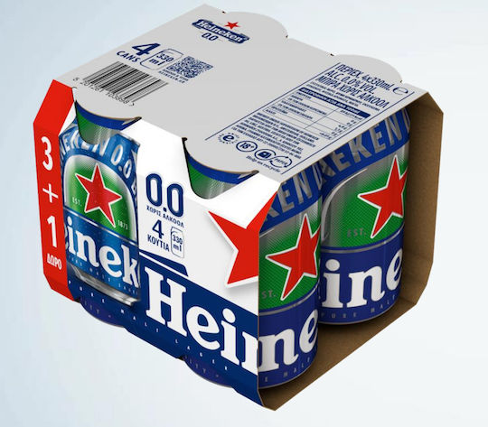 Heineken Lager Κουτί 4x330ml