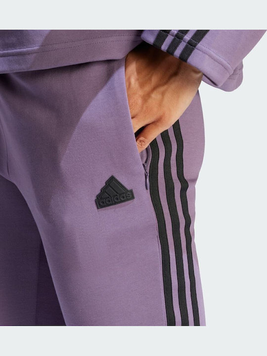 Future Icons 3-Stripes Jogginghose Lila