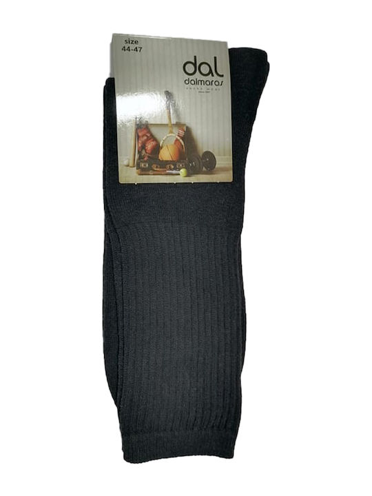 Dal Men's Cotton Sports Sock 101X - Black