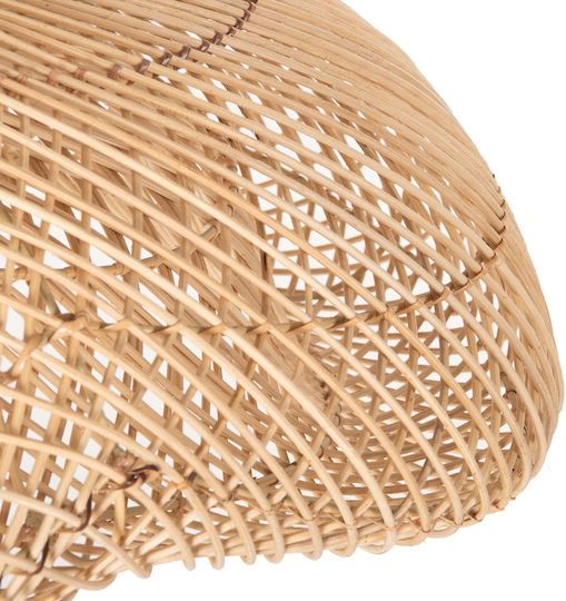 HomeMarkt Κρεμαστό Φωτιστικό Μπεζ με Ντουί E27 62x52x27εκ.