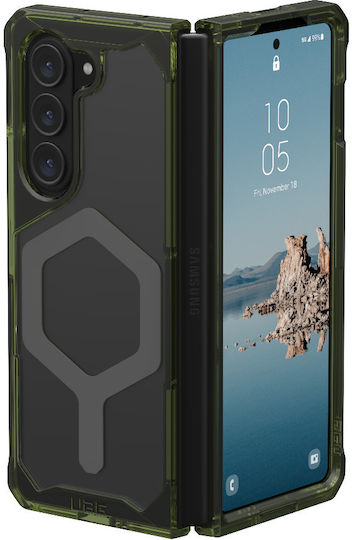 UAG Plyo Pro Back Cover Silicon / Plastic 2mm Magnetic Kaki (Samsung Galaxy Fold 5)
