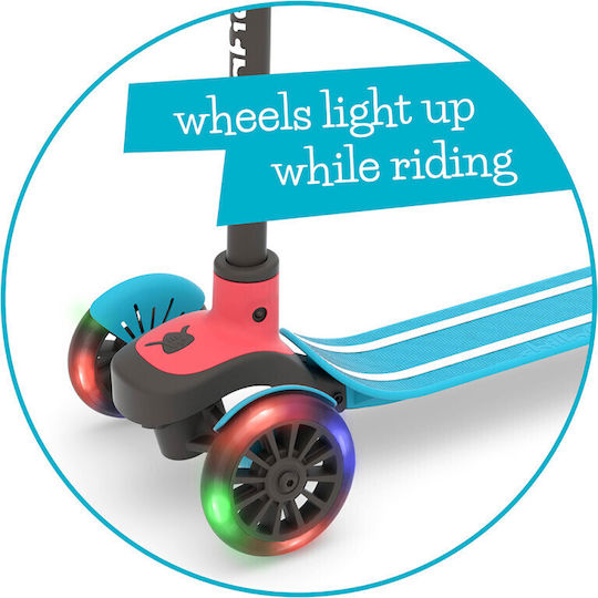 Chillafish Scotti Glow Kids Scooter 3-Wheel for 3+ Years Blue