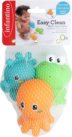 Infantino Easy Clean Bath Squirters 3τμχ