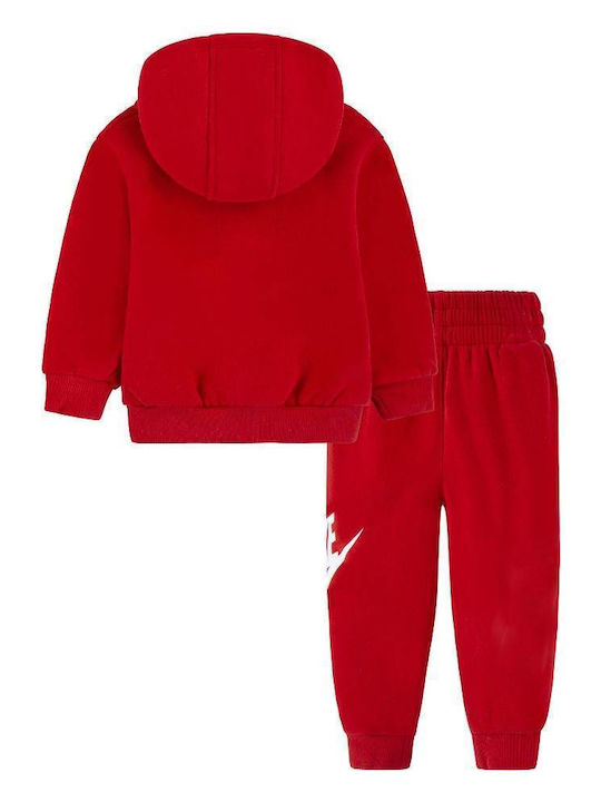 Nike Kinder Sweatpants Set - Jogginganzug Rot 2Stück Club