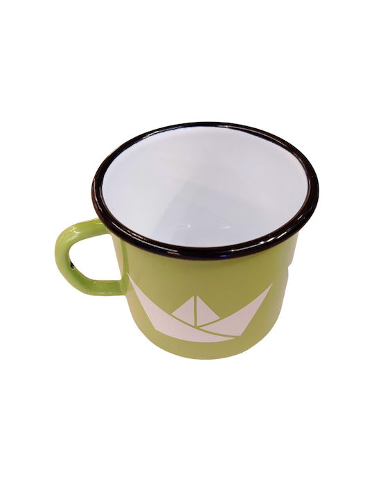 Mug Enamel Beige 350ml