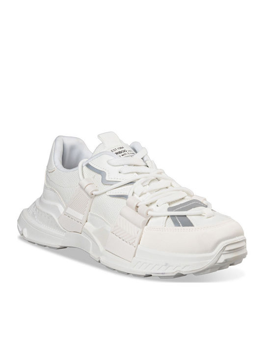 Name Loading Damen Chunky Sneakers Weiß