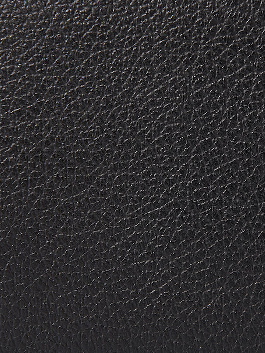 Leder Herrentasche Schulter / Crossbody Schwarz