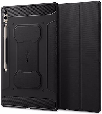 Spigen Pro Flip Cover Silicon / Plastic Rezistentă Negru (Galaxy Tab S9 Ultra) ACS06538