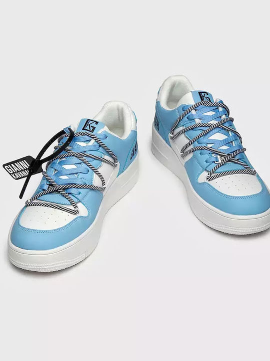 Gianni Kavanagh Wrapped Herren Sneakers Hellblau