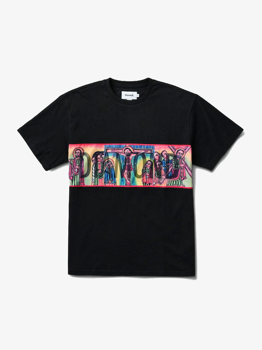 T-shirt Μαύρο