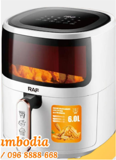 Raf R-5330W Air Fryer 6lt White