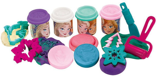 AS Plasticine Disney Frozen Play Set Can for 3+ Years 4 Pieces