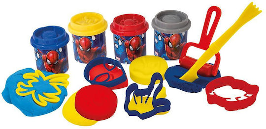 AS Πλαστελίνη - Παιχνίδι Marvel Spiderman Κουβαδάκι για 3+ Ετών, 4τμχ