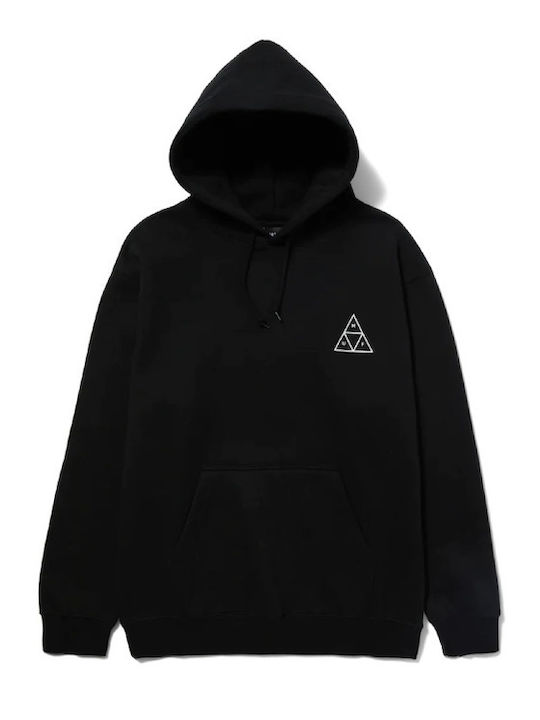 HUF Men's Sweatshirt with Hood Black