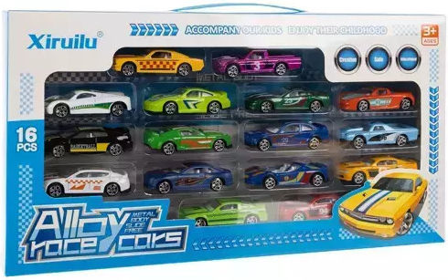 Kruzzel Pkw-Set 1:64 Für 3+ Jahre