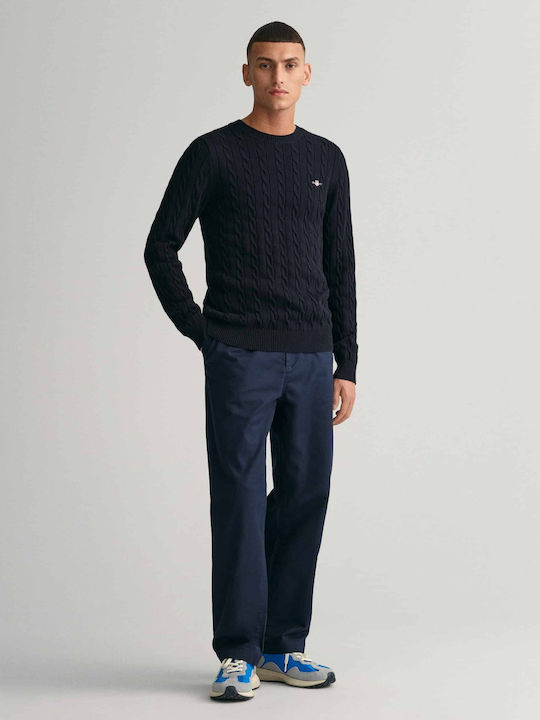 Long Sleeve Sweater Navy Blue