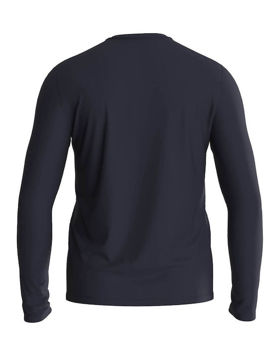 Guess Men's Athletic Long Sleeve Blouse Blue