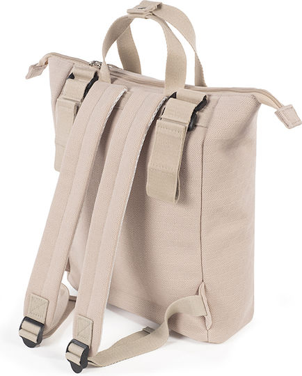 Walking Mum Backpack Diaper Bag Eco Mum Apricot 28x12x37cm