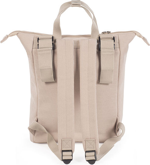Walking Mum Backpack Diaper Bag Eco Mum Apricot 28x12x37cm