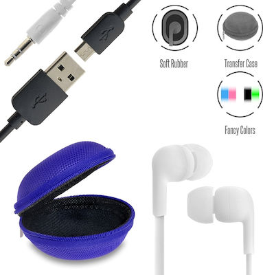 Stereo In-ear Handsfree with 3.5mm Connector