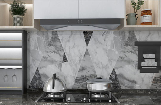 Self-adhesive Wall Mural Gray 60x500cm