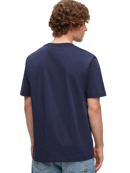 Hugo Boss Men's Short Sleeve T-shirt Blue